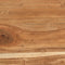 vidaXL Console Table 110x42x76 cm Solid Wood Acacia