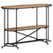 vidaXL Console Table 110x42x76 cm Solid Wood Acacia