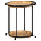 vidaXL Side Table Ø55x60 cm Solid Wood Mango