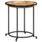 vidaXL 2 Piece Side Table Set Solid Wood Mango