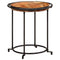 vidaXL 2 Piece Side Table Set Solid Wood Acacia
