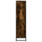 vidaXL Bookcase Smoked Oak 80.5x35x139 cm Engineered Wood