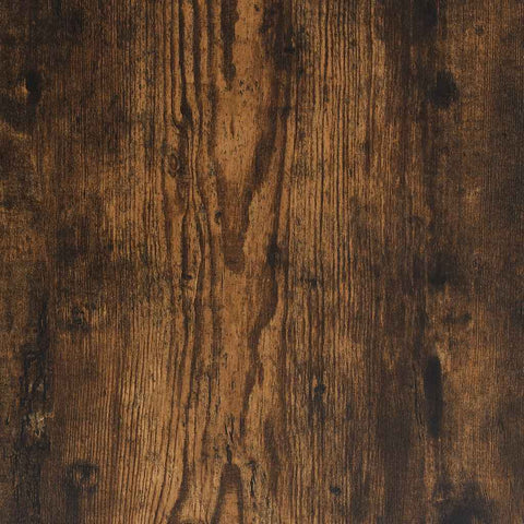 vidaXL Bookcase Smoked Oak 80.5x35x139 cm Engineered Wood