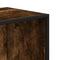 vidaXL Bookcase Brown Oak 80.5x35x170.5 cm Engineered Wood