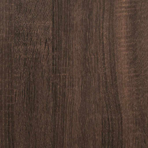 vidaXL 2 Piece Bathroom Furniture Set Brown Oak Engineered Wood