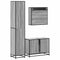 vidaXL 3 Piece Bathroom Furniture Set Grey Sonoma Engineered Wood