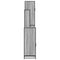 vidaXL 4 Piece Bathroom Furniture Set Grey Sonoma Engineered Wood