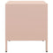 vidaXL Bedside Cabinet Pink 35x39x43.5 cm Steel