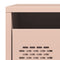 vidaXL Bedside Cabinet Pink 35x39x43.5 cm Steel