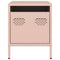 vidaXL Bedside Cabinets 2 pcs Pink 35x39x43.5 cm Steel