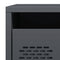 vidaXL Bedside Cabinet Anthracite 35x39x43.5 cm Steel