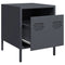 vidaXL Bedside Cabinets 2 pcs Anthracite 35x39x43.5 cm Steel