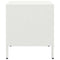 vidaXL Bedside Cabinets 2 pcs White 35x39x43.5 cm Steel