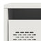 vidaXL Bedside Cabinets 2 pcs White 35x39x43.5 cm Steel