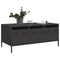 vidaXL Coffee Table Black 101.5x50x43.5 cm Cold-rolled Steel