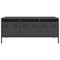 vidaXL Coffee Table Black 101.5x50x43.5 cm Cold-rolled Steel
