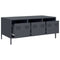 vidaXL Coffee Table Anthracite 101.5x50x43.5 cm Cold-rolled Steel
