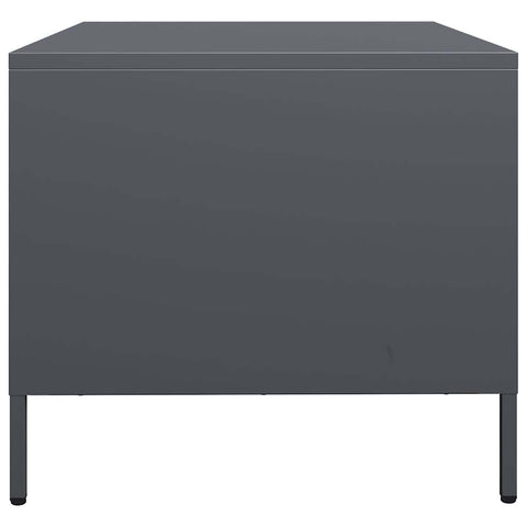 vidaXL Coffee Table Anthracite 101.5x50x43.5 cm Cold-rolled Steel