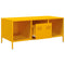 vidaXL Coffee Table Mustard Yellow 101.5x50x43.5 cm Cold-rolled Steel