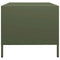 vidaXL Coffee Table Olive Green 101.5x50x43.5 cm Cold-rolled Steel