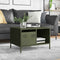vidaXL Coffee Table Olive Green 68.5x50x43.5 cm Cold-rolled Steel
