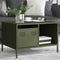 vidaXL Coffee Table Olive Green 68.5x50x43.5 cm Cold-rolled Steel