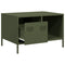 vidaXL Coffee Table Olive Green 68.5x50x43.5 cm Cold-rolled Steel