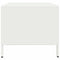 vidaXL Coffee Table White 68.5x50x43.5 cm Cold-rolled Steel