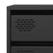 vidaXL Sideboard Black 68x39x73.5 cm Cold-rolled Steel