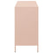 vidaXL Sideboard Pink 101.5x39x73.5 cm Cold-rolled Steel