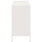 vidaXL Sideboard White 101.5x39x73.5 cm Cold-rolled Steel
