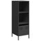vidaXL Highboard Black 35x39x103.5 cm Steel