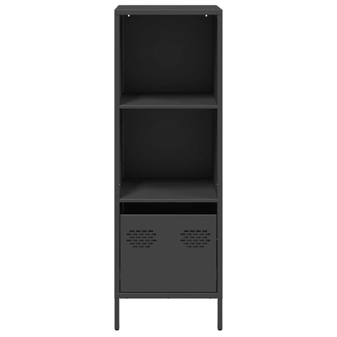vidaXL Highboard Black 35x39x103.5 cm Steel