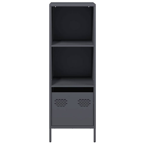 vidaXL Highboard Anthracite 35x39x103.5 cm Steel