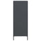 vidaXL Highboard Anthracite 35x39x103.5 cm Steel