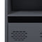vidaXL Highboard Anthracite 35x39x103.5 cm Steel