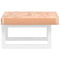 vidaXL Basin Shelf Wall Mounted Steel and Solid Wood Beech