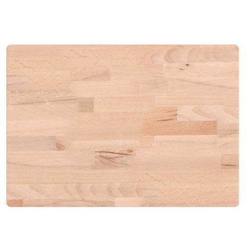 vidaXL Basin Shelf Wall Mounted Steel and Solid Wood Beech