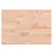 vidaXL Basin Shelf Wall Mounted Steel and Solid Wood Beech