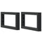 vidaXL Basin Shelf Wall Mounted Steel and Solid Wood Beech
