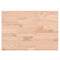 vidaXL Basin Shelf Wall Mounted Steel and Solid Wood Beech