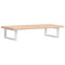 vidaXL Basin Shelf Wall Mounted Steel and Solid Wood Oak