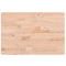 vidaXL Basin Shelf Wall Mounted Steel and Solid Wood Beech