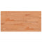 vidaXL Basin Shelf Wall Mounted Steel and Solid Wood Beech