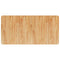 vidaXL Basin Shelf Wall Mounted Steel and Solid Wood Oak