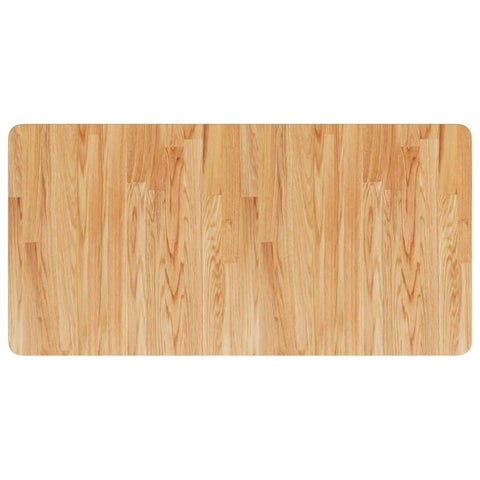 vidaXL Basin Shelf Wall Mounted Steel and Solid Wood Oak