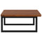 vidaXL Basin Shelf Wall Mounted Steel and Solid Wood Oak