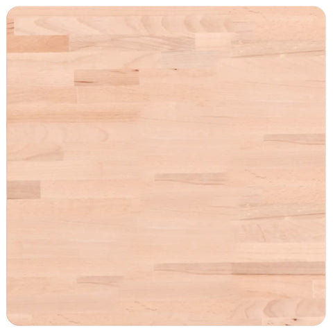 vidaXL Basin Shelf Wall Mounted Steel and Solid Wood Beech