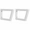 vidaXL Basin Shelf Wall Mounted Steel and Solid Wood Beech
