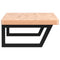 vidaXL Basin Shelf Wall Mounted Steel and Solid Wood Beech